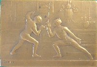 Lucien Cariat - Early 20th C Bronze plaquette